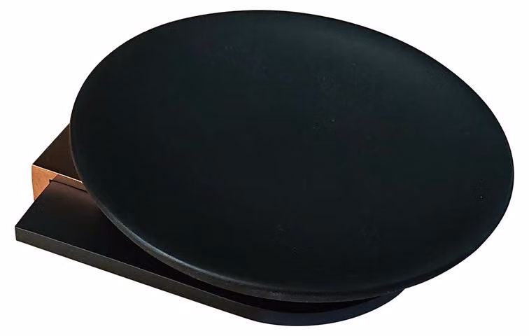 Portasapone Bemeta Galla nero/oro caffè