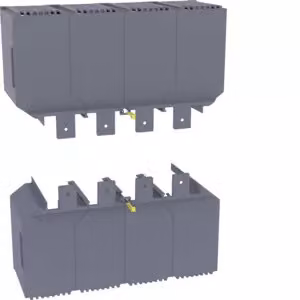Copri-morsetto Hager x630/P630 4P largo HYW024H