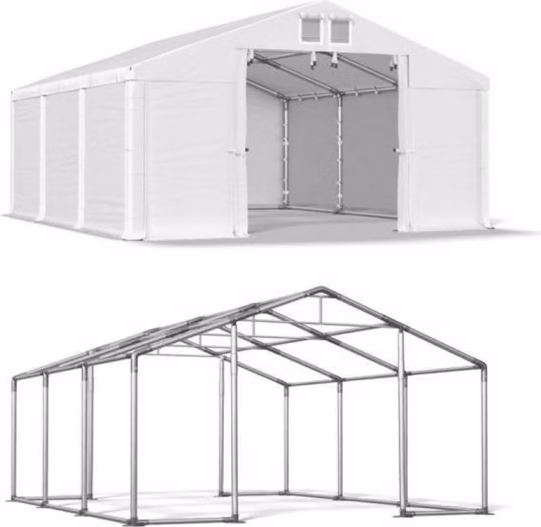 5x6 White Magazine Tenda WINTER MSD