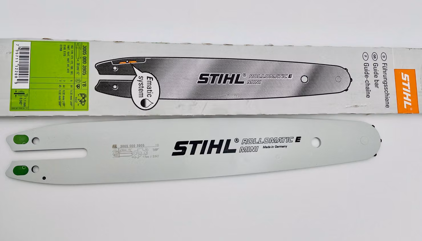 STIHL Spranga Rollomatic E Mini 3/8"P 1,1 - 30 cm 30050003905