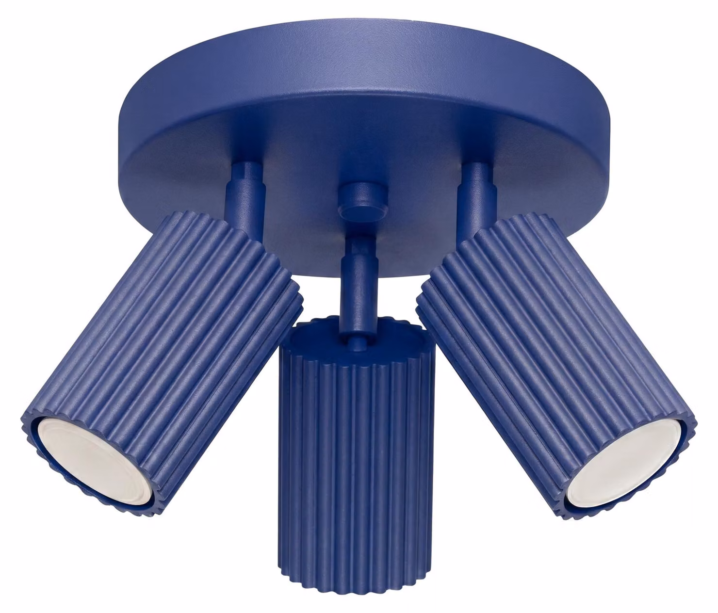 Plafoniera KARBON 3P ultramarina 3xGU10 10W in alluminio 18x19,5x19,5 cm Sollux Lighting