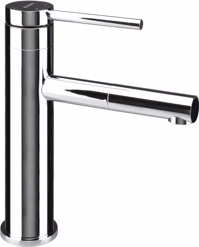 Rubinetto per lavabo, con bocca estraibile - cromato