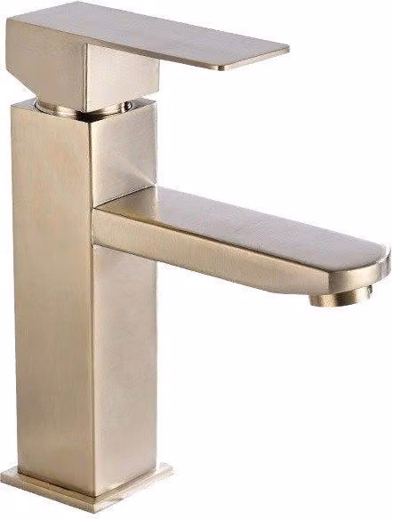 Mexen Emma rubinetto lavabo, oro spazzolato - 71900-50