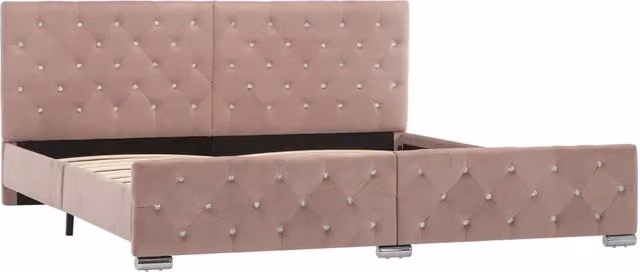 Giroletto Rosa in Velluto 180x200 cm 286828