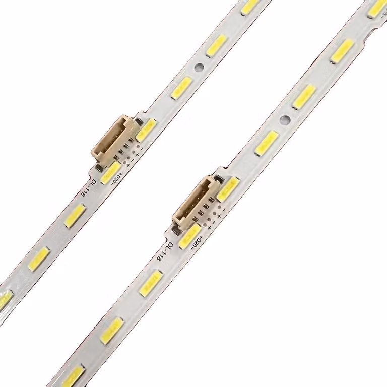 Striscia di retroilluminazione a LED, materiale in alluminio, lunghezza 54 cm, compatibile con la serie 50NU7100, alimentazione CC, dimmerabile