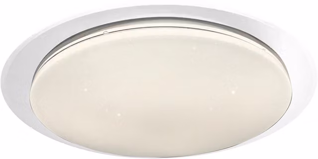 Plafoniera LED Ontario Milagro bianca con telecomando e dimmer, 80W, L: 76 cm