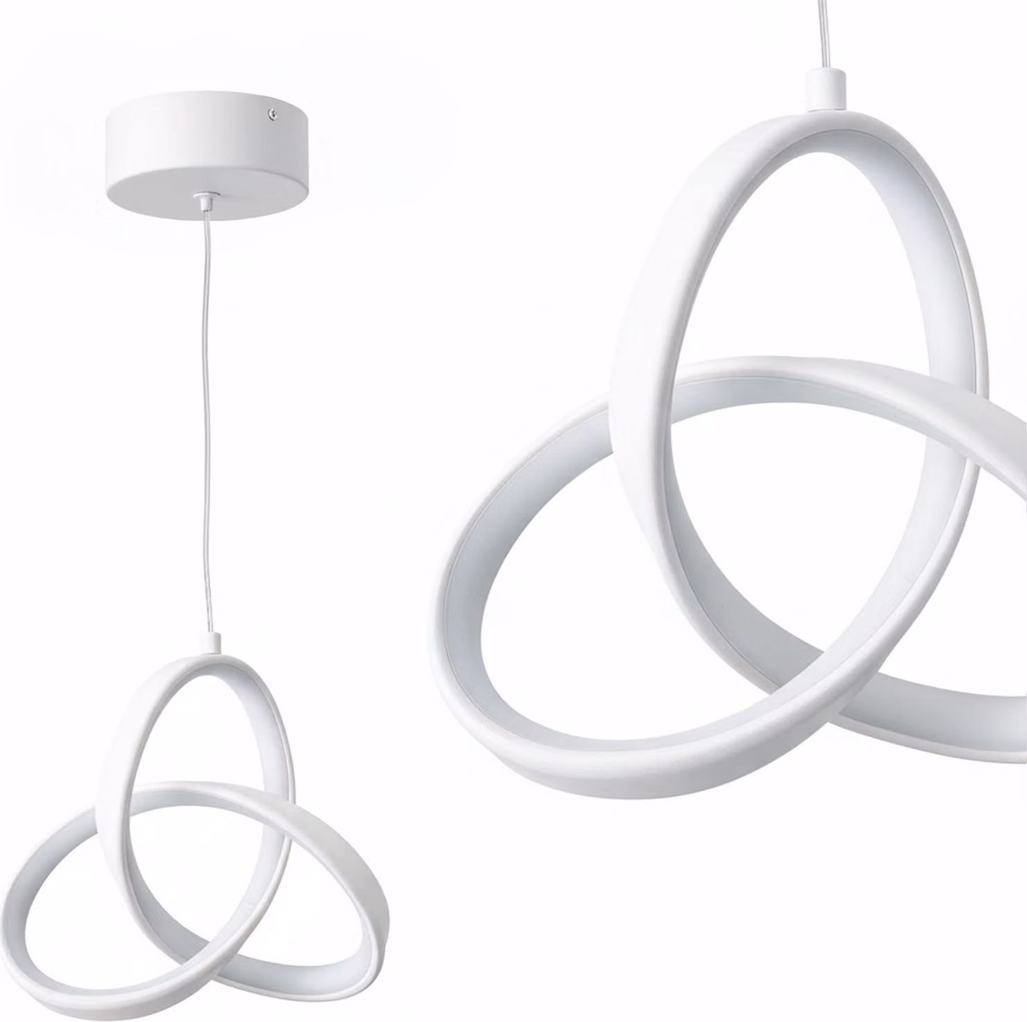 Lampada Da Soffitto Sospesa Toolight App1783-Cp Bianco