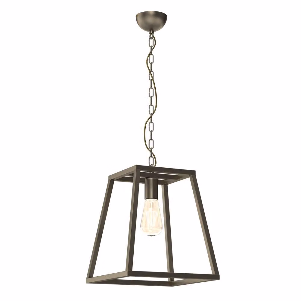 Lampada a sospensione a forma trapezoidale, modello FRAME 4421, Luminex