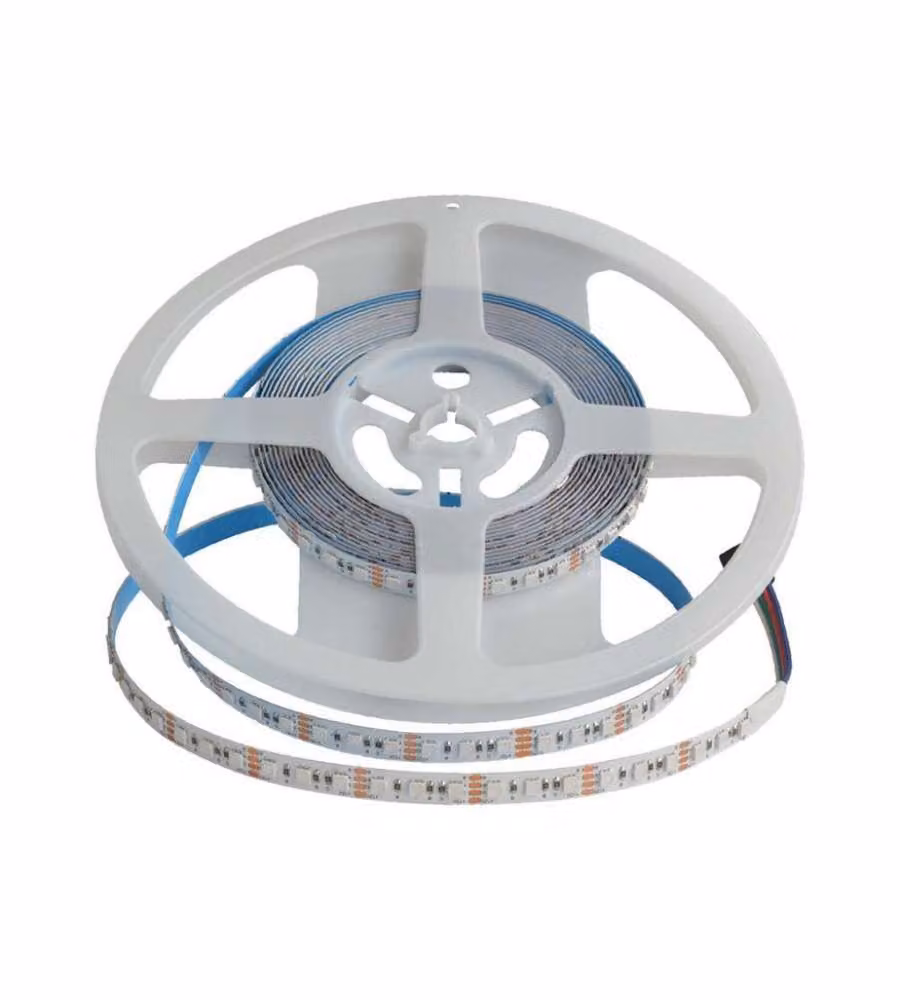 V-TAC Striscia LED SMD3535 120 LED/m 12W/m Doppio PCB 5m 24V RGB IP20 8mm