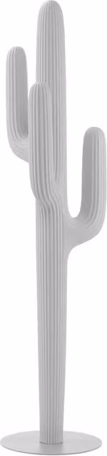 Appendiabiti da esterno Qeeboo Saguaro in polietilene design moderno disponibile in beige o bianco
