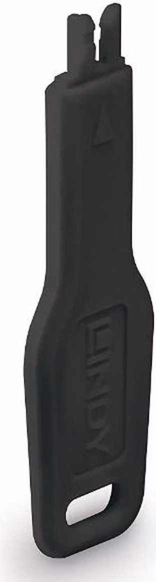 Lindy 47890 Chiave LINDY per blocco porta RJ45, nera (47891 e 47892)