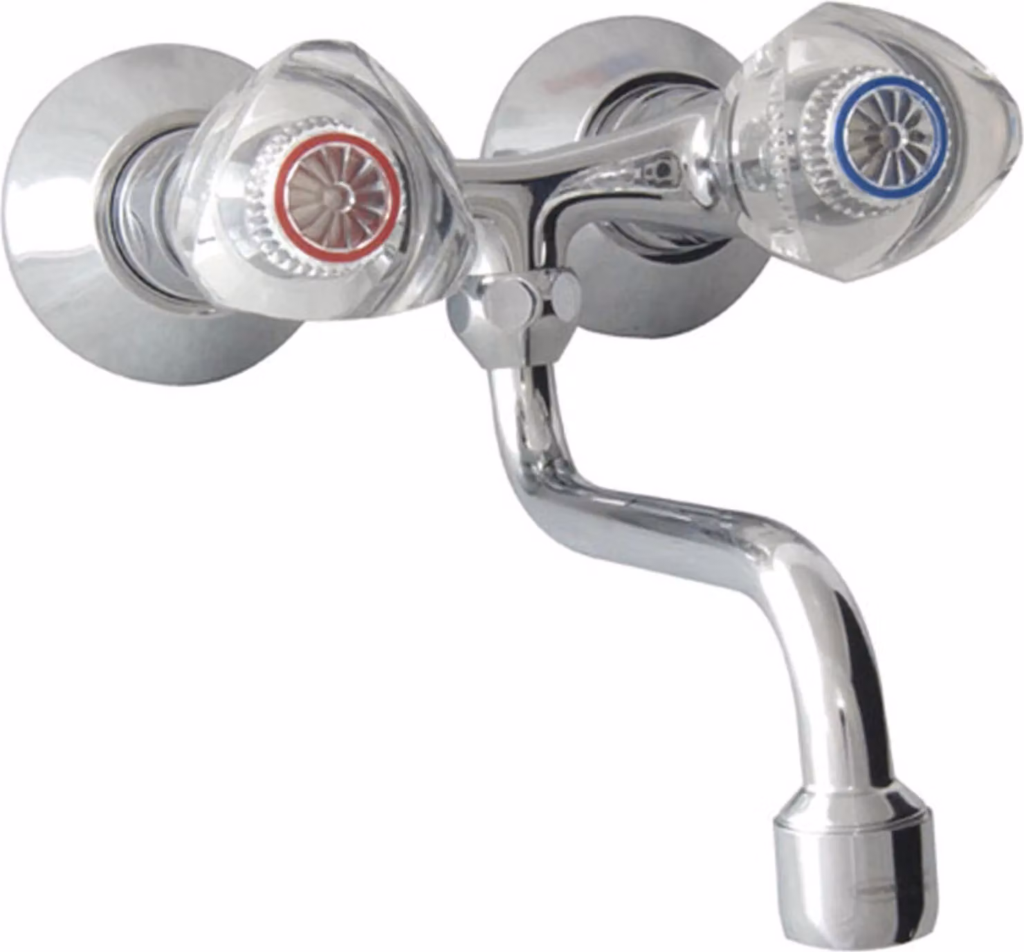 Schmiedl GS Rubinetto per lavello 1/2" con ugello Perla Atmos trasparente, 1 pz.