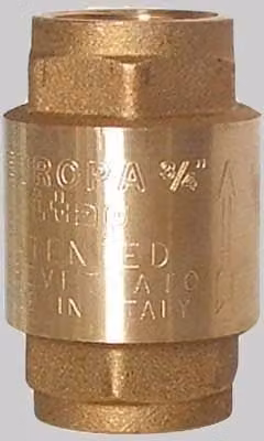 Valvola Europa Itap in bronzo a innesto dritto 2 1/2"