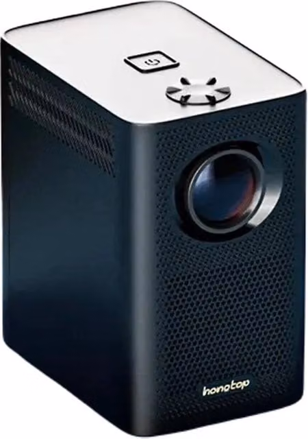 Mini Proiettore 5G Full HD con 10.000 Lumen, Android 10, WiFi e Bluetooth, Nero