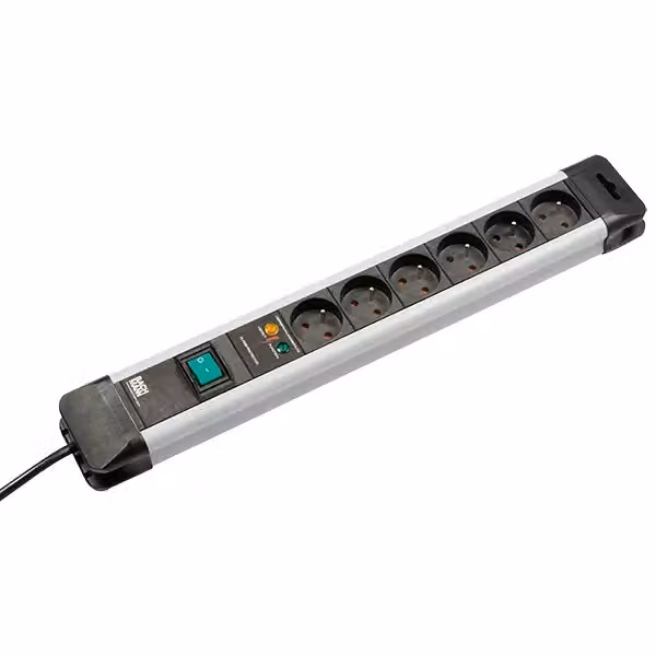 BACHMANN CONNECTUS 6xUTE 1xSPD 1xinterruttore di potenza 2,0m CEE7/7
