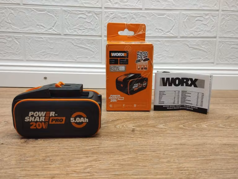 Batteria di ricambio WA3645 Worx 20V LI (5,0 Ah)
