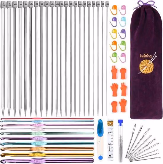 Set per unghie per principianti e esperti - Set completo da 60 pezzi con accessori