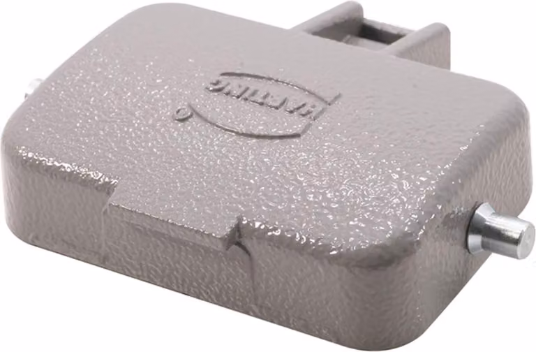 Cappuccio protettivo HARTING 6B in metallo per 1 staffa nella parte inferiore del supporto del cuscinetto Intervallo di temperatura da -40 °C a 125 °C - 1 pezzo
