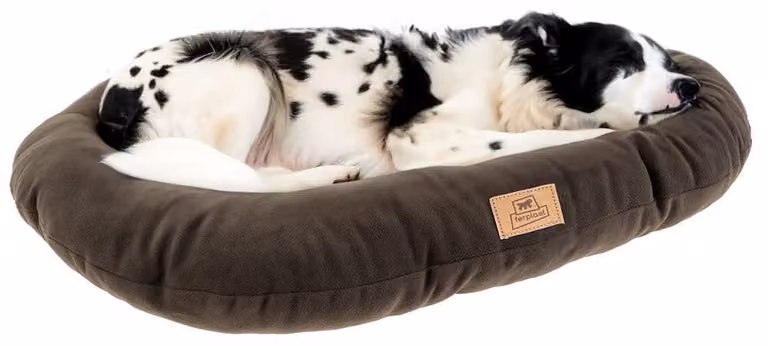 Cuccia Ferplast per cani di taglia grande, Relax Microfleece, 89/10, lavabile, grigio