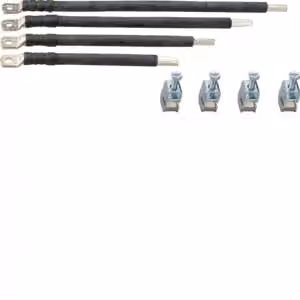 Set di collegamento a 4 poli, 250 A, 70 mm², da barra collettrice a sezionatore