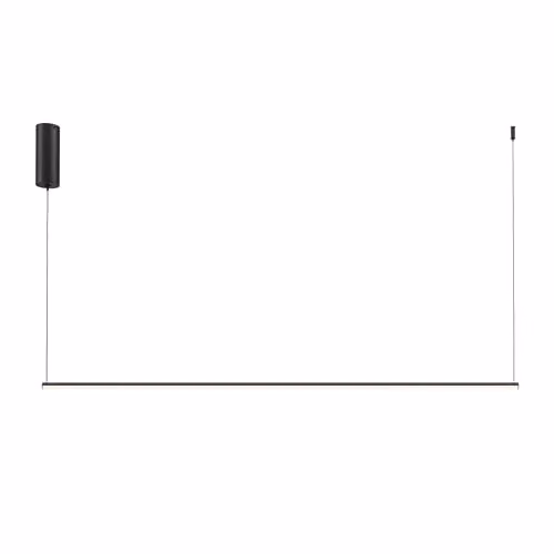 MAYTONI DECORATIVE LIGHTING Lampada a sospensione LED Halo in metallo nero 800 LM per soggiorno, cucina, camera da letto, sala da pranzo, ufficio