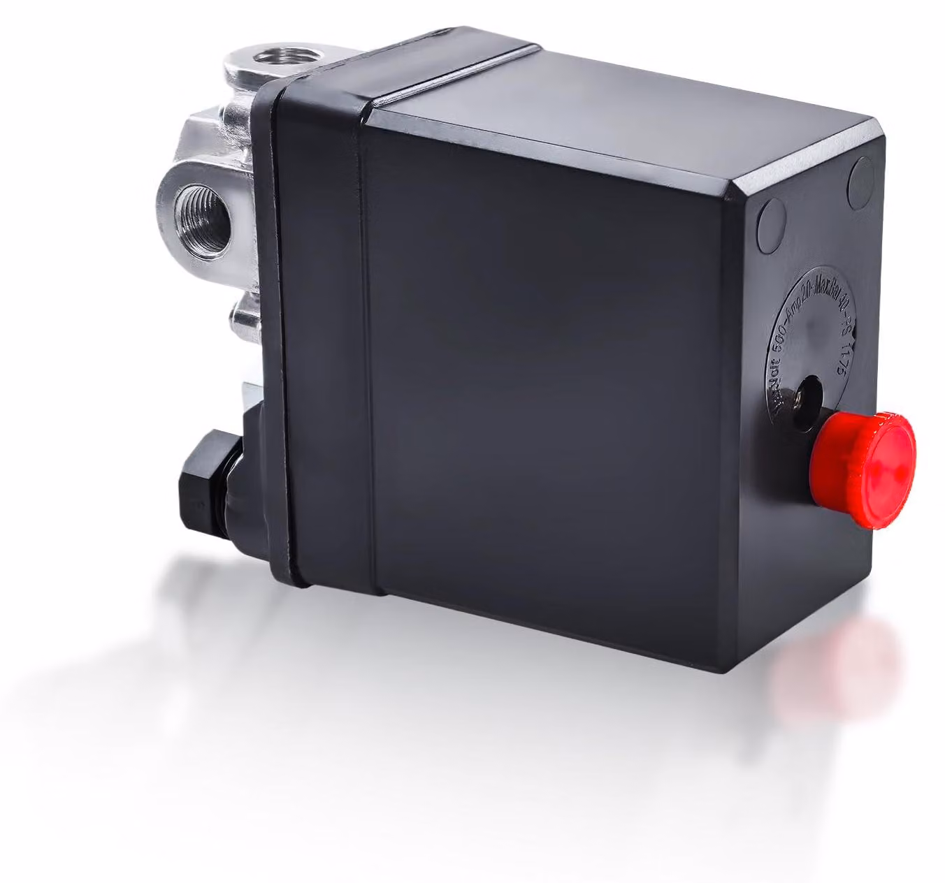 Interruttore di pressione per compressore, 380V, trifase, 4 fori, valvola di regolazione da 125 PSI