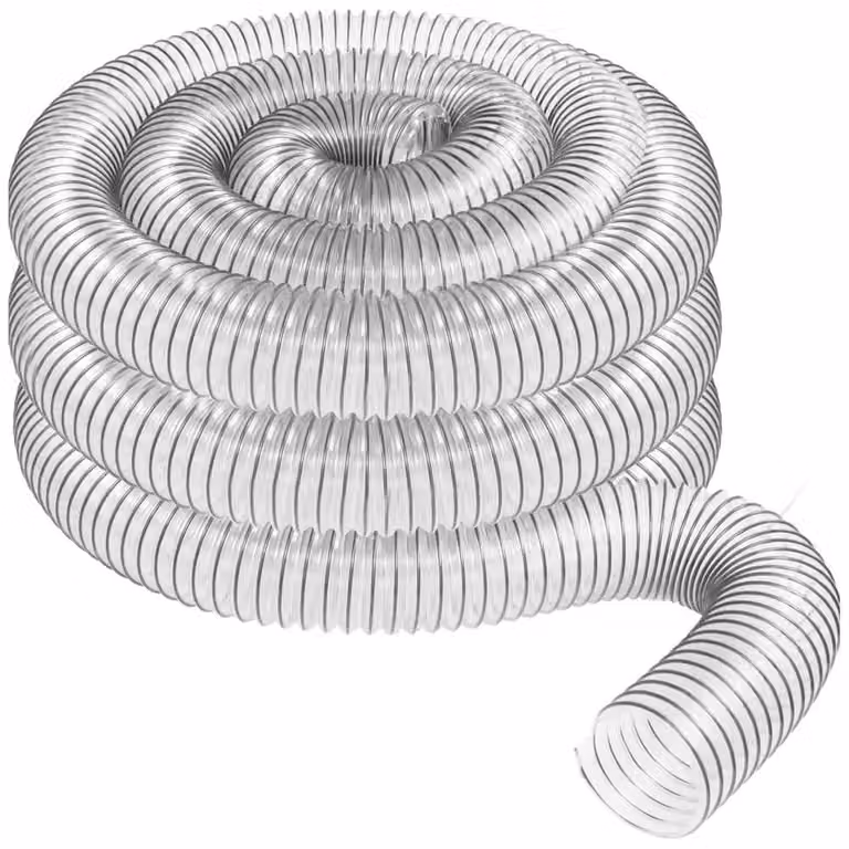 Tubo di aspirazione in PVC trasparente con tubo flessibile