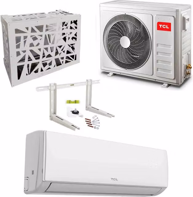 Climatizzatore condizionatore inverter 9000 BTU mono split wifi A++ R32 in kit