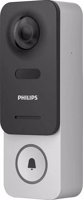 Videocitofono Philips Welcome Eye colore nero