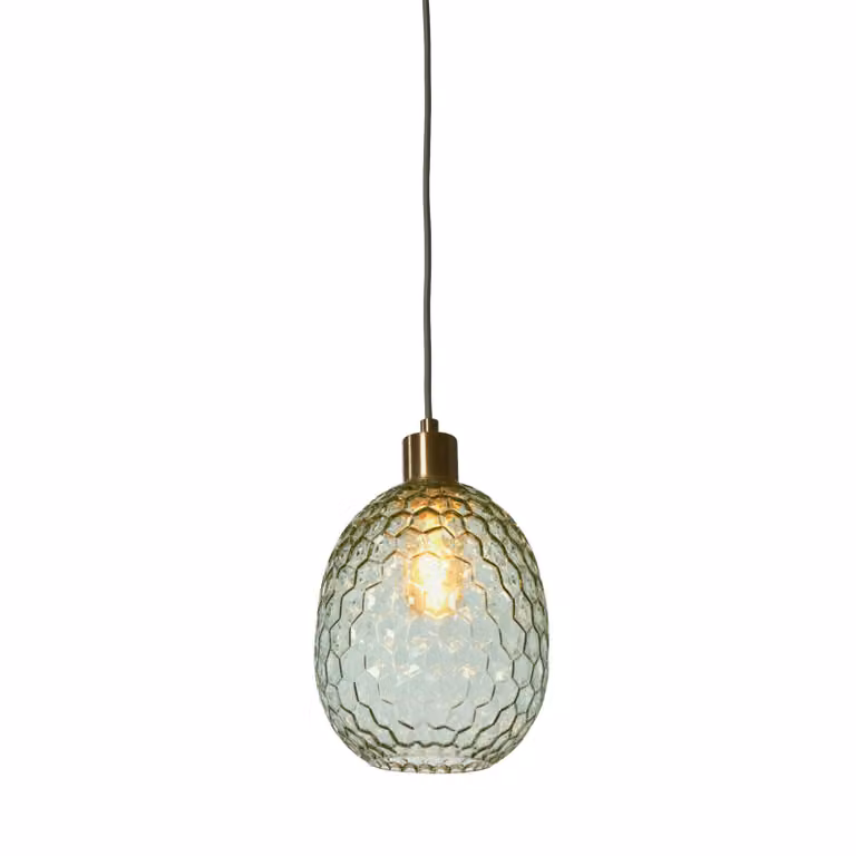si tratta di RoMi - Lampada a sospensione Venice - Verde - 18x18x27cm Lampada a sospensione - Lampada da tavolo - Lampada da soggiorno - Lampada da camera da letto - Soggiorno