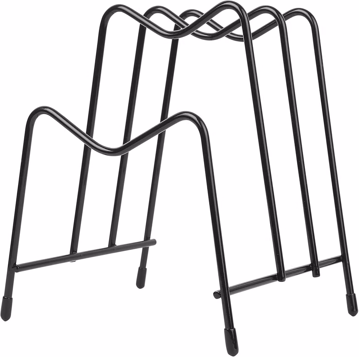 Porta tagliere con 3 scomparti, supporto per coperchi, organizzatore da cucina, salvaspazio