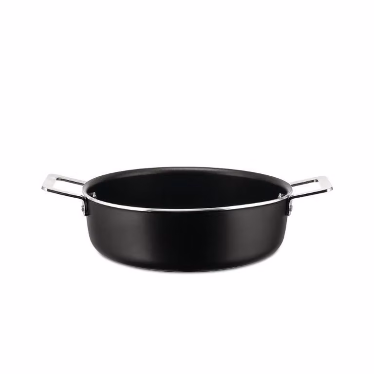 Casseruola A Due Manici Bassa Pots&Pans Alessi