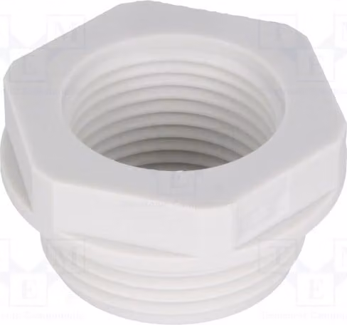 1 x Riduttore di filettatura per filetto interno: M20, filetto esterno: M25. Codice: 1.272.2520.50. Riduttori