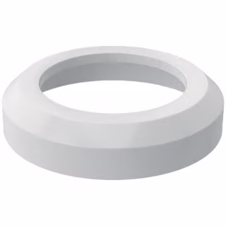 ROSONE DA PARETE PER CURVA WC 90° BIANCO Ø110 x H.3,6 mm