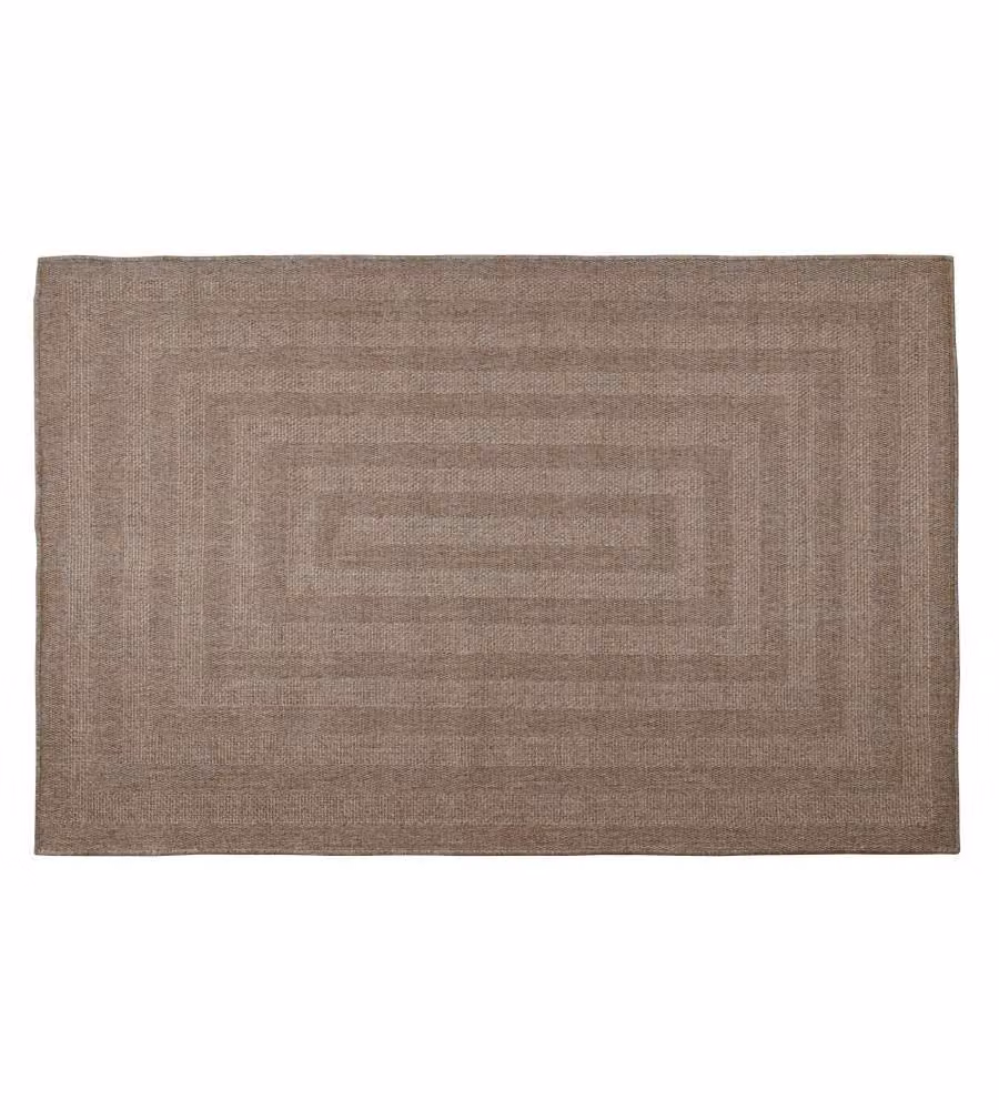 Domo Mea Tappeto Outdoor Beige 60x90 cm Resistente per Esterni
