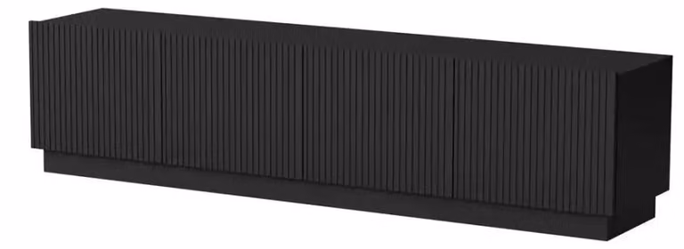 Comodino LIVERTI TV 200x42x48 nero