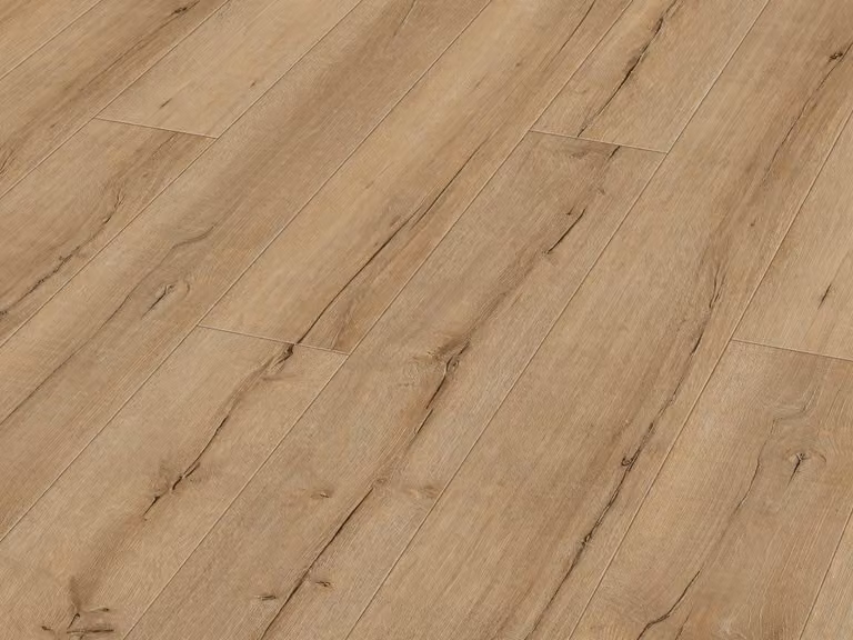 Pavimento in laminato MeisterDesign. Laminato LL 150 2052 x 220 x 8 mm 07114 Rovere antico naturale, struttura a pori sincronizzati