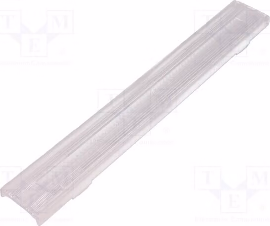 1 lente per LED, trasparente, altezza: 10,5 mm, modello F15756_LINNEA-O, lente ad angolo retto