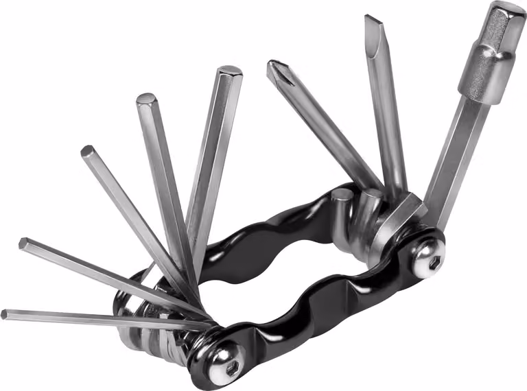 Set di 9 pezzi di utensili multifunzione per biciclette LogiLink