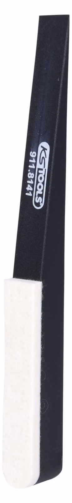 KS TOOLS Cuneo decorativo per modanature con feltro 250 mm x L=20 mm - 911.8141