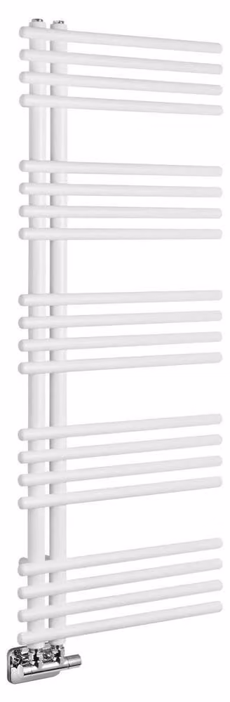 Radiatore da bagno NYMPHA 500x1250 mm, 500 W, bianco opaco