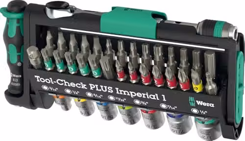 Wera Tool-Check PLUS Imperial 1, 39 pezzi