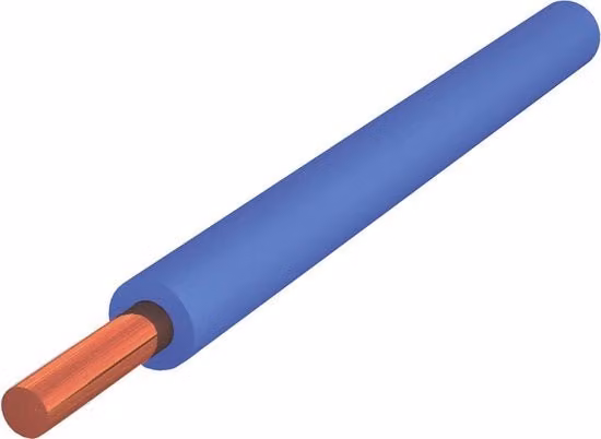 Cavo elettrico installativo Nexans H07V-U mononocore blu 100 m