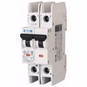 Interruttore differenziale Eaton, 8 A, bipolare, caratteristica: D 102226