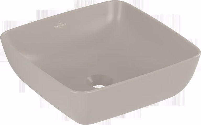 Villeroy & Boch Artis, lavabo à poser, carré, sans trop-plein, 410x410mm, 417841AM, 417841AM