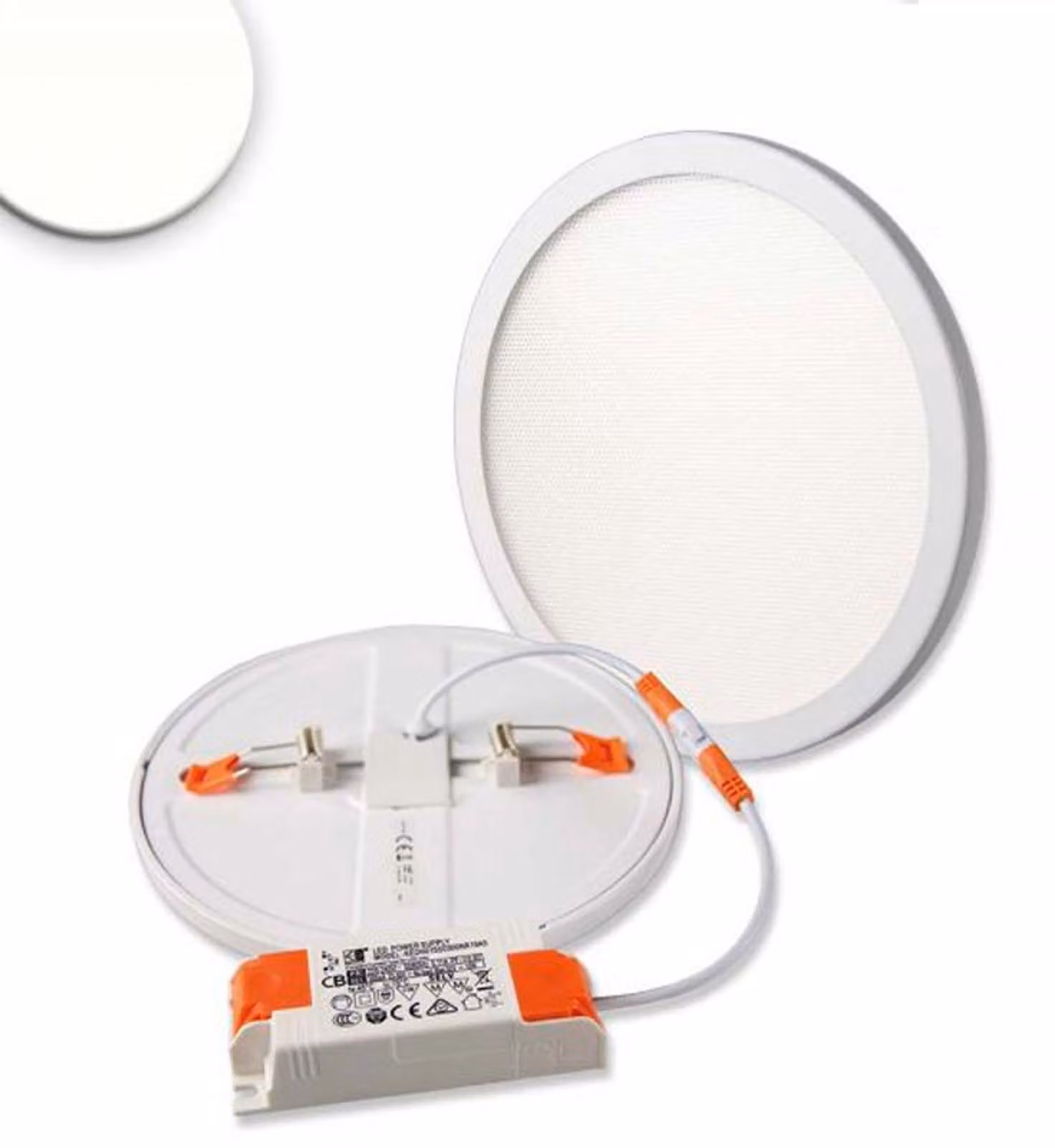 Faretto LED Flex 15W, prismatico, 120°, foro 50-160mm, bianco neutro, dimmerabile
