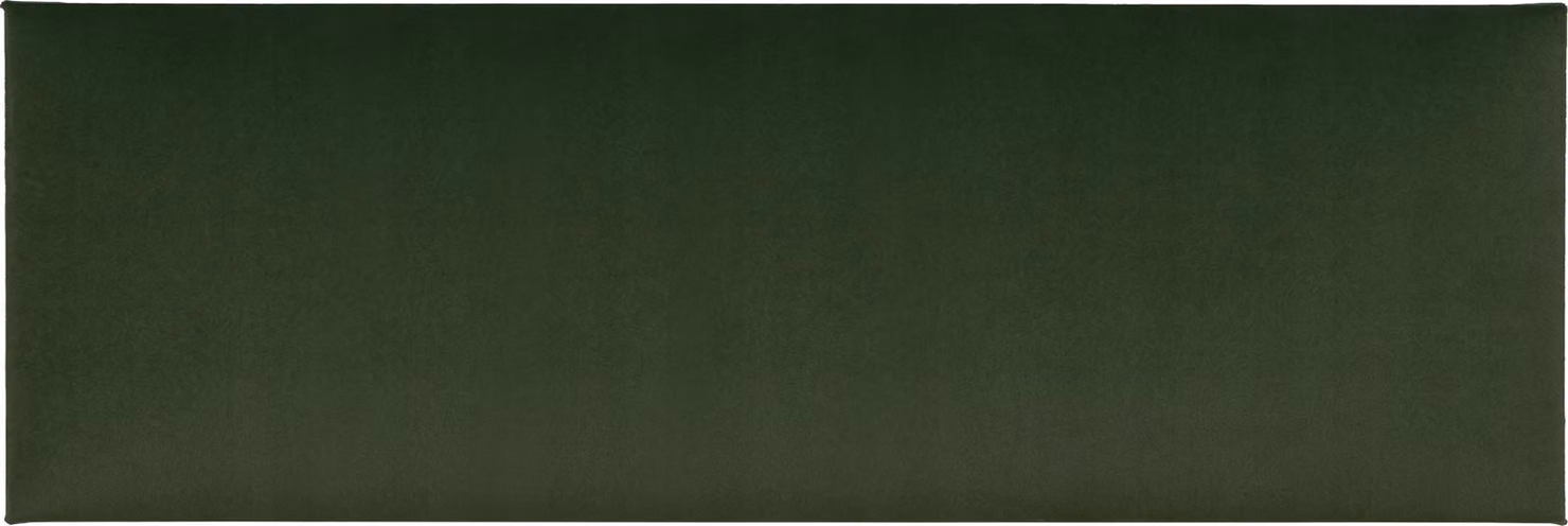 Pannello imbottito rettangolare Komvortowy 30X90 cm verde Smart Velvet