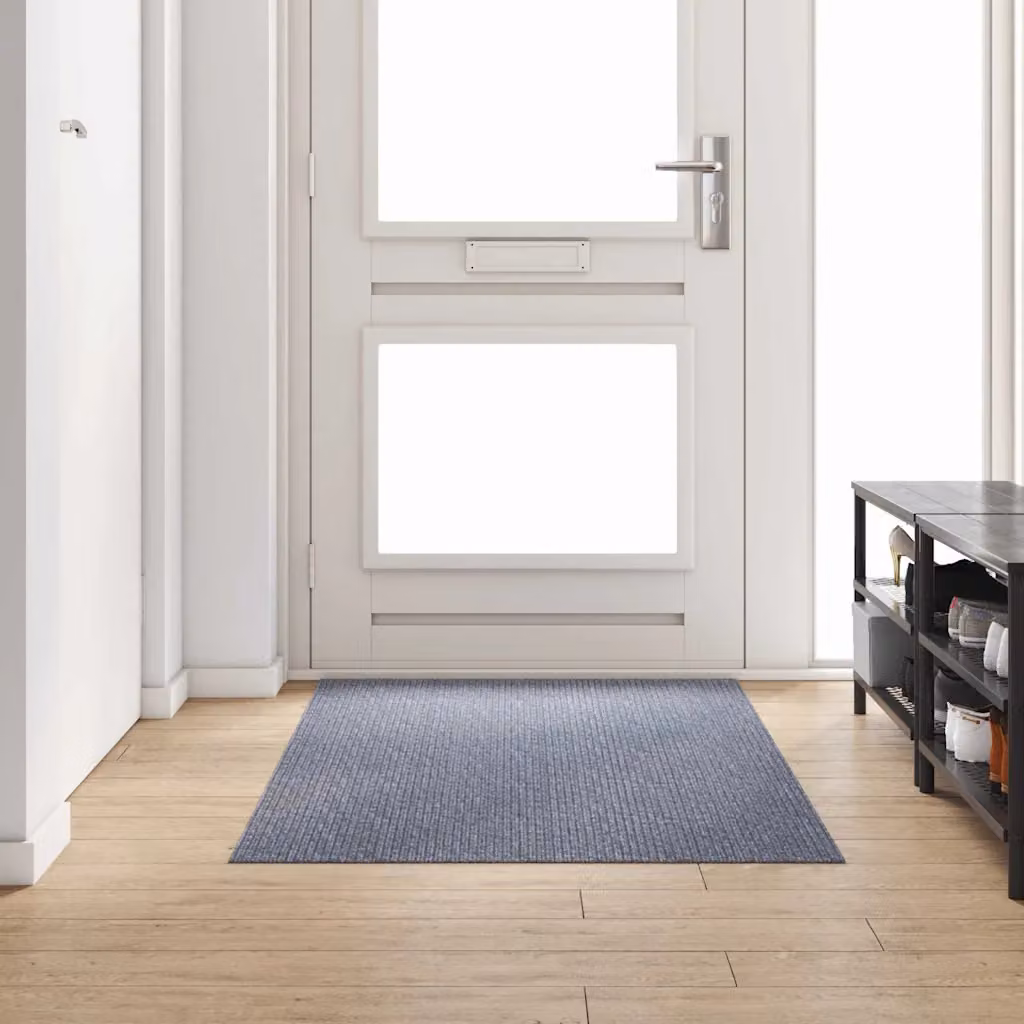 Runner in moquette vidaXL grigio chiaro, L 200 x P 100 cm, tessuto needle felt antiscivolo e resistente alle macchie