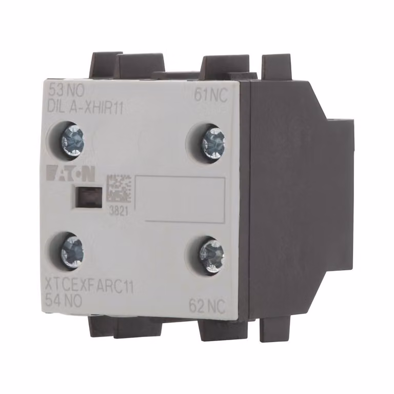 Modulo interruttore ausiliario a 2 poli. Configurazione 1S/1Ö - Blocco contatti ausiliario 1 NO / 1 NC DILA-XHIR11