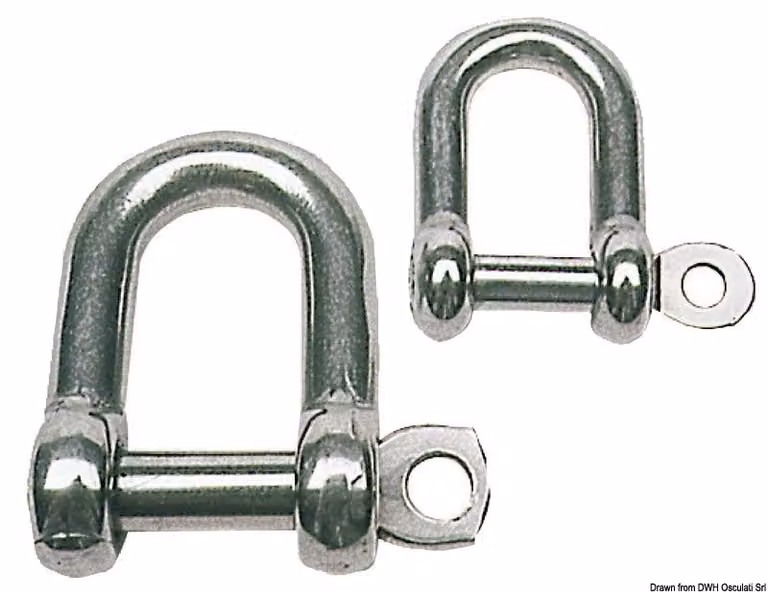 Gancio in acciaio inossidabile AISI 316, 10 mm – Osculati 08.321.10